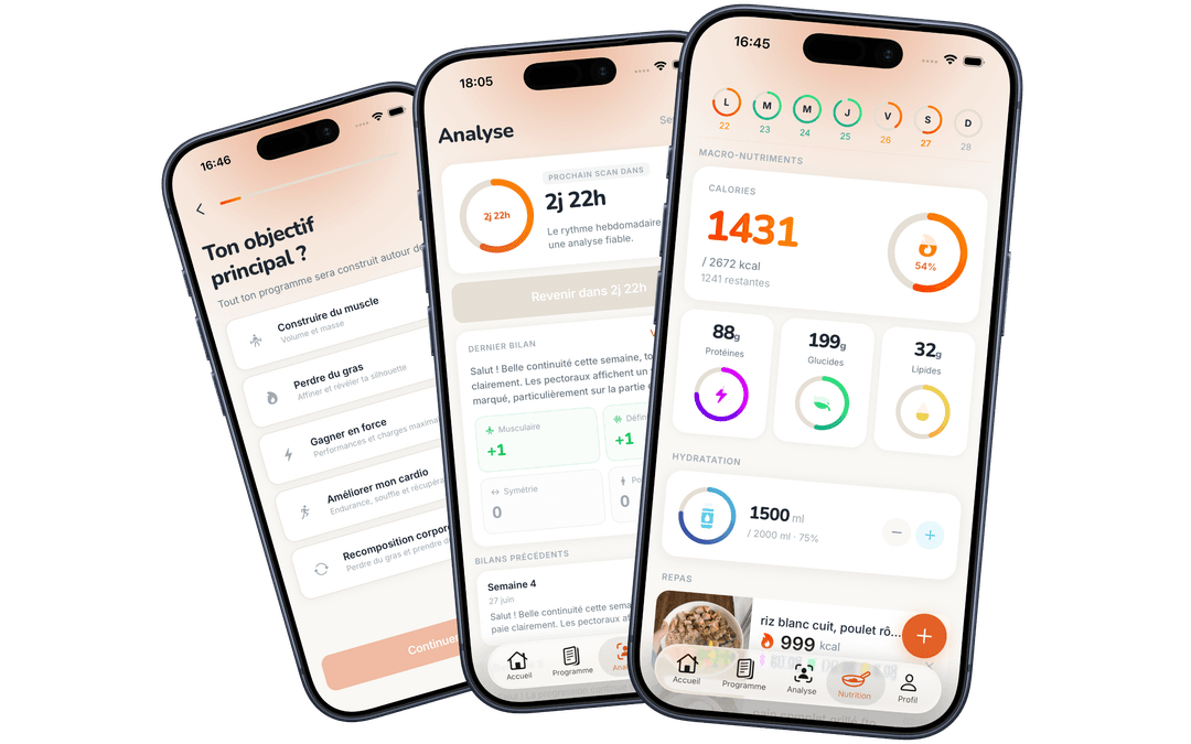Application Bodeo — les étapes en un coup d'œil