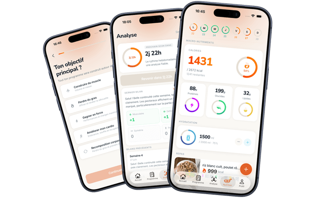 Application Bodeo — les étapes en un coup d'œil